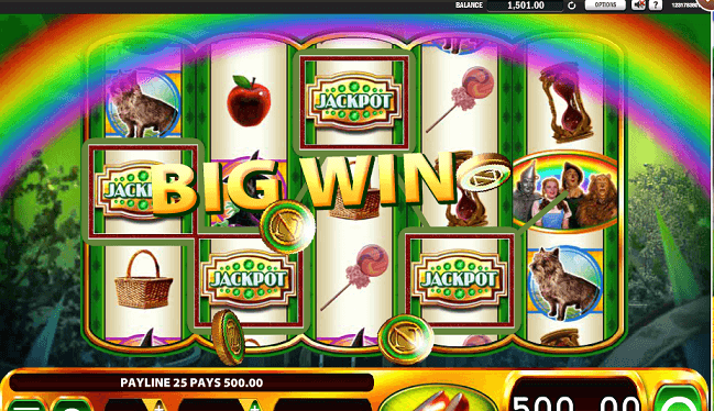 ruby slippers big win